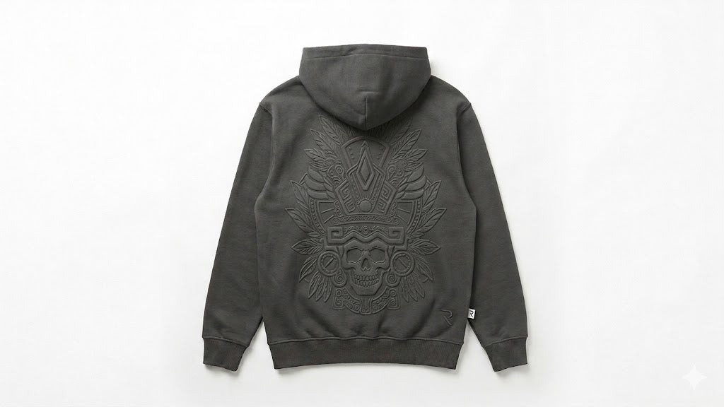 Hoodie Oversized French Terry Graba Tonal